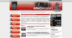 Desktop Screenshot of genc.maden.org.tr