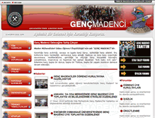 Tablet Screenshot of genc.maden.org.tr