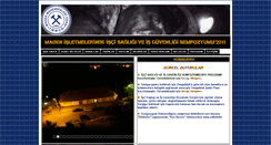 Desktop Screenshot of isg.maden.org.tr